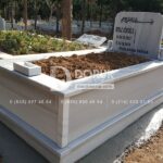 Tek Kişilik Baş Taşı Geniş Mezar Modeli