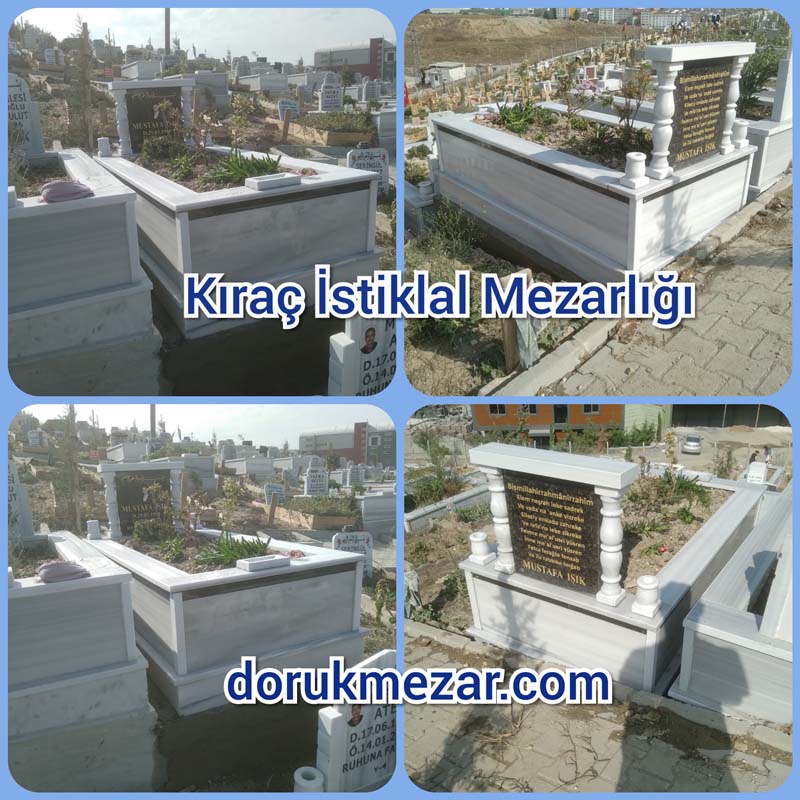 Esenyurt Kıraç İstiklal Mezarlığı Granit Mezar Taşı Yapımı Işık Ailesi