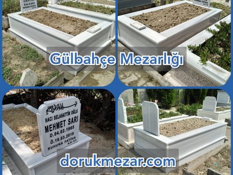 Gülbahçe Mezarlığı Mezar Taşı Yapımı Çavuş - Yerlikaya ve Sarı Ailesi