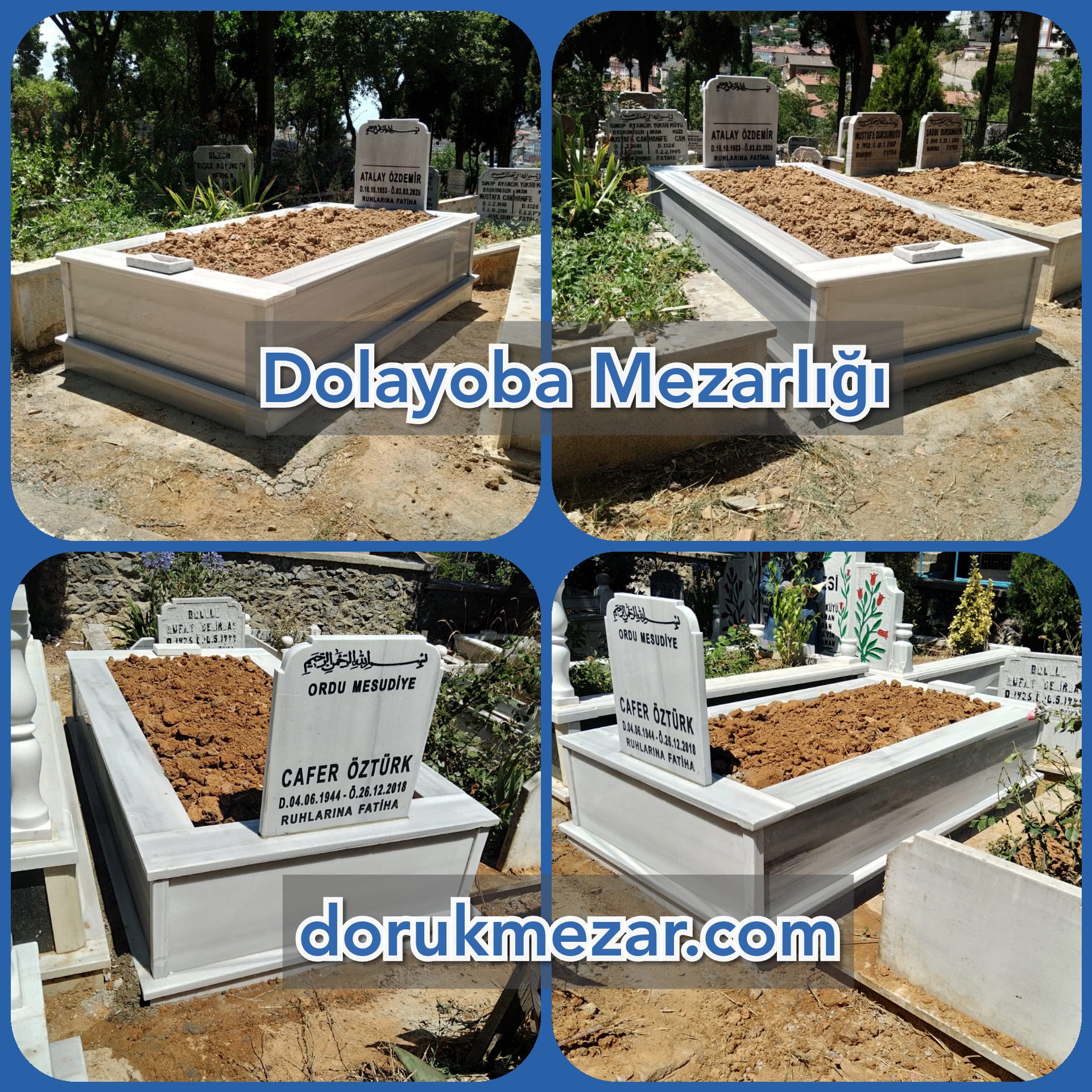 Pendik Dolayoba Mezarlığı Mezar Yapımı Öztürk Ailesi
