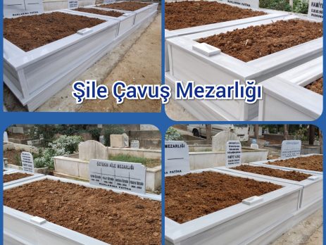Şile Çavuş Mezarlığı Mermer Mezar Yapımı Alkaç ve Öztekin Ailesi