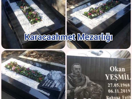 Okan Yeşmil Karacaahmet mezarlığı
