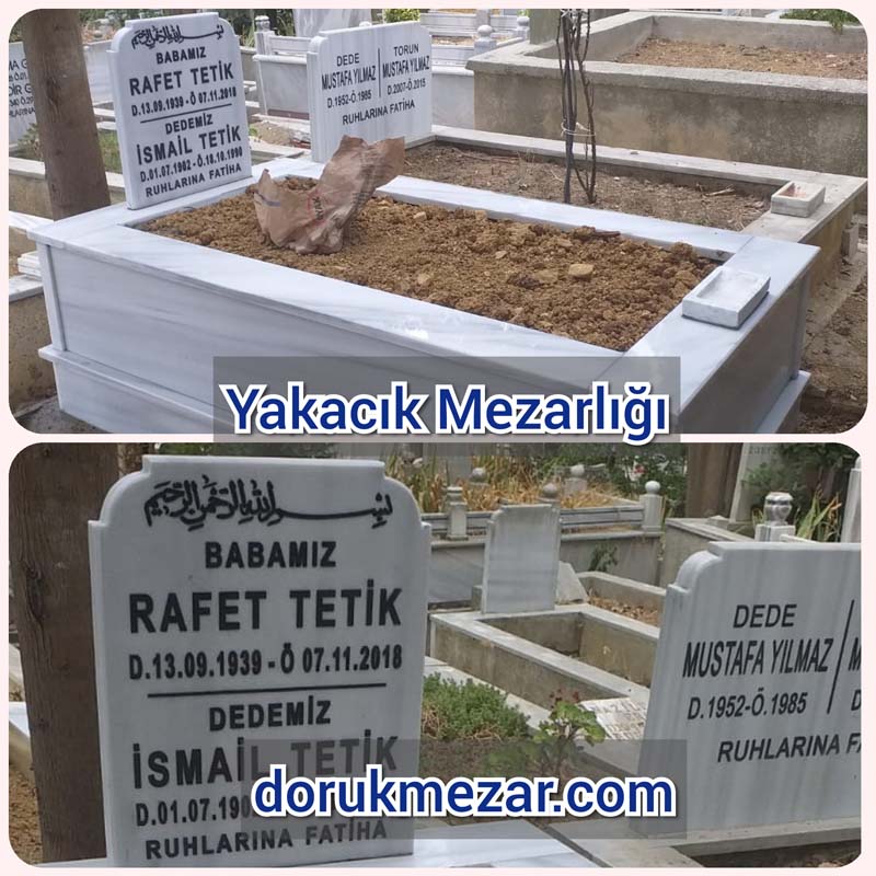 Yakacık mezarlığı Tetik ailesi