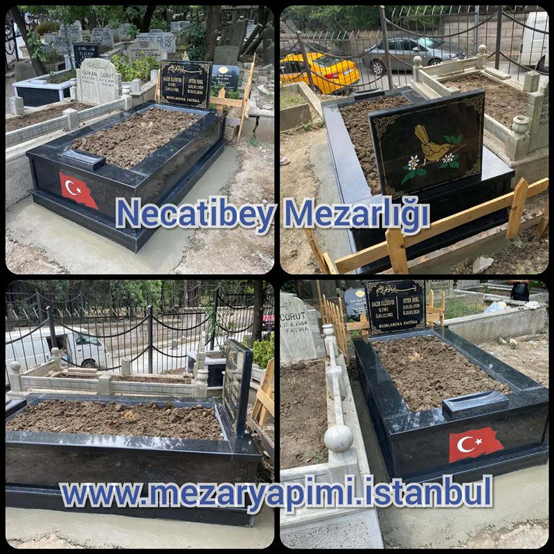 Edirnekapı Necatibey Mezarlığı Granit Mezar Yapımı