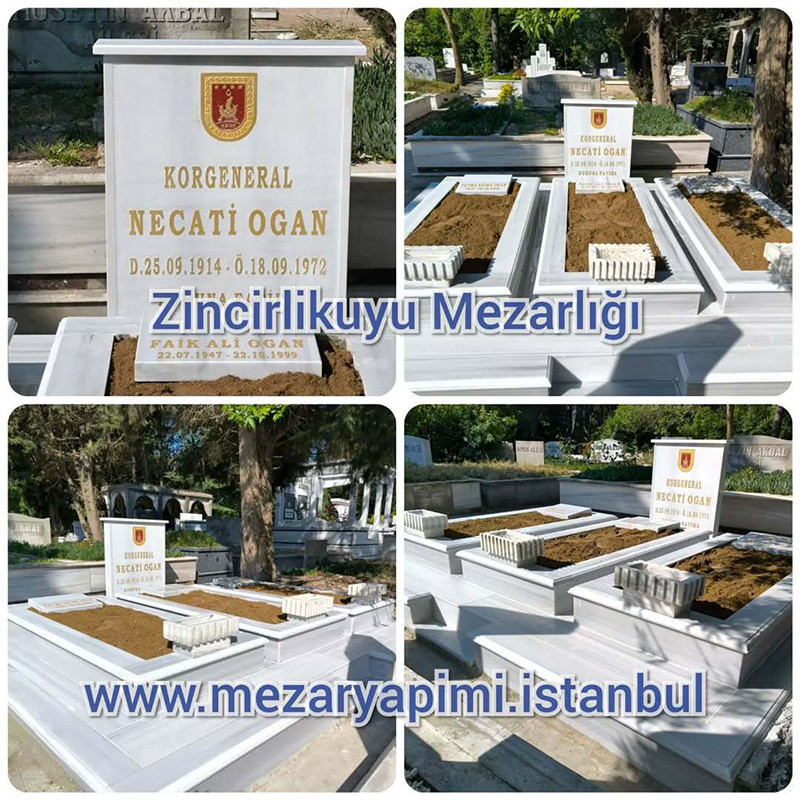 Aile Mezar Modeli Özel Tasarım Zincirlikuyu Mezar Yapımı